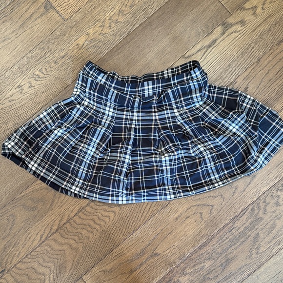 Full Tilt Black and White Plaid Skater Skirt - Picture 1 of 2